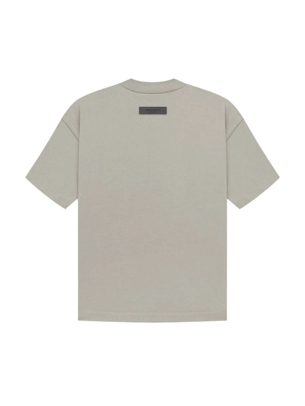 Essentials Men's Stone Crewneck T-Shirt with Raised Logo - Picture 2 of 5